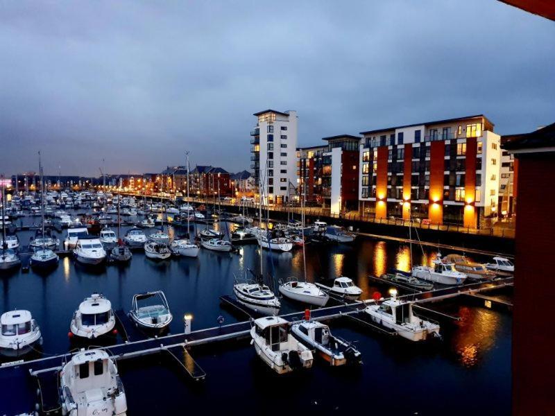 Soak Up The Light At A Soothing, Stylish Apartment In Swansea Marina Εξωτερικό φωτογραφία